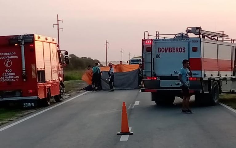 Camión chocó a un carro tirado por un caballo: murieron dos personas