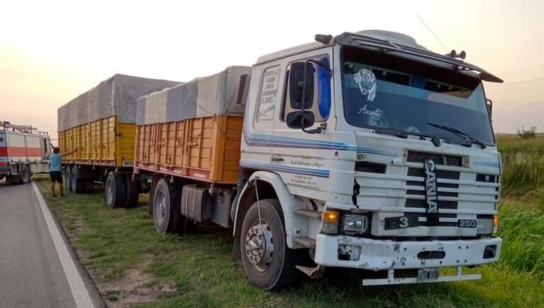 Camión chocó a un carro tirado por un caballo: murieron dos personas