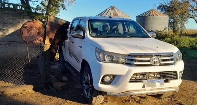 Camioneta robada en Córdoba.