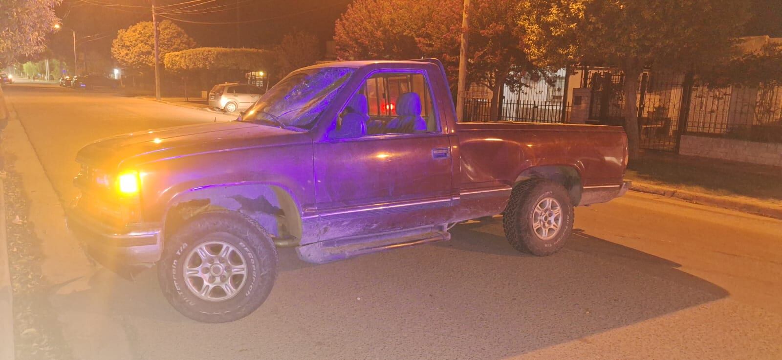 Camioneta robada en la Fiesta de las Colectvidades, en Alta Gracia