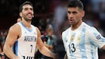 Campazzo y Cuti Romero, protagonistas de un curioso hallazgo.