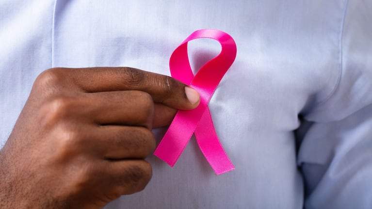 Cáncer de mama en hombres.