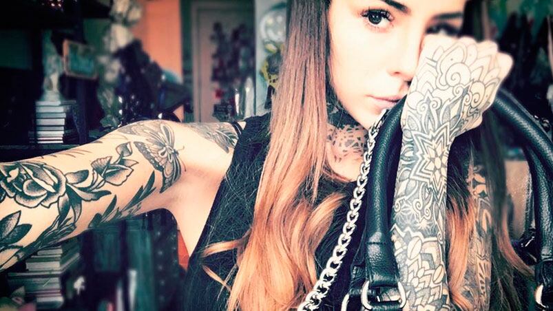 Cande sigue provocando en las redes sociales. 