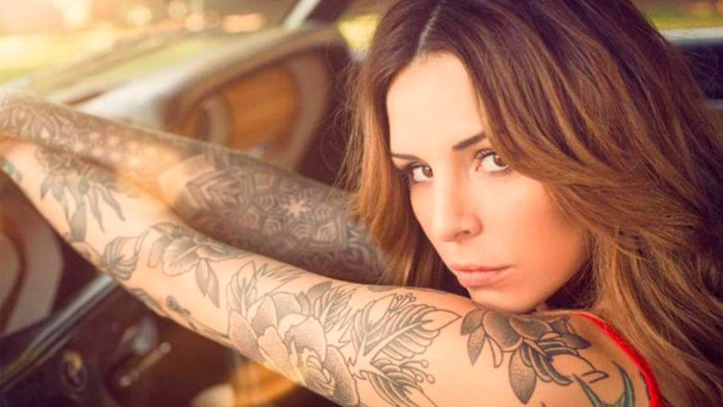 Cande Tinelli causó polémica con su nuevo tatuaje. 