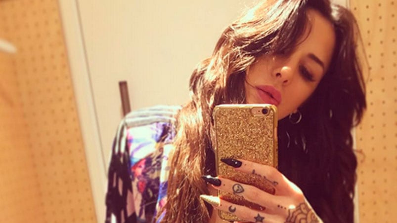 Cande Tinelli causó polémica con su nuevo tatuaje. 