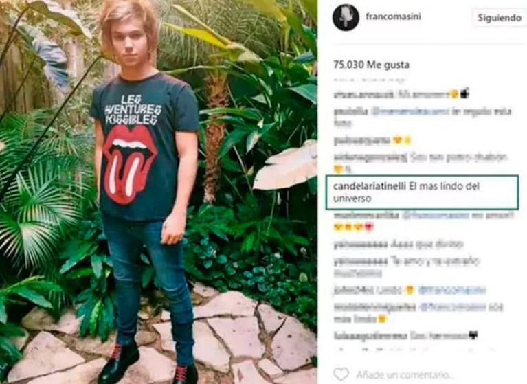 Cande Tinelli, de novia con un actor menor que ella