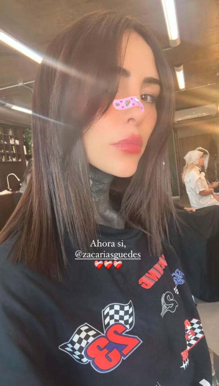 Cande Tinelli mostró cómo se sacó uno de sus tatuajes más icónicos