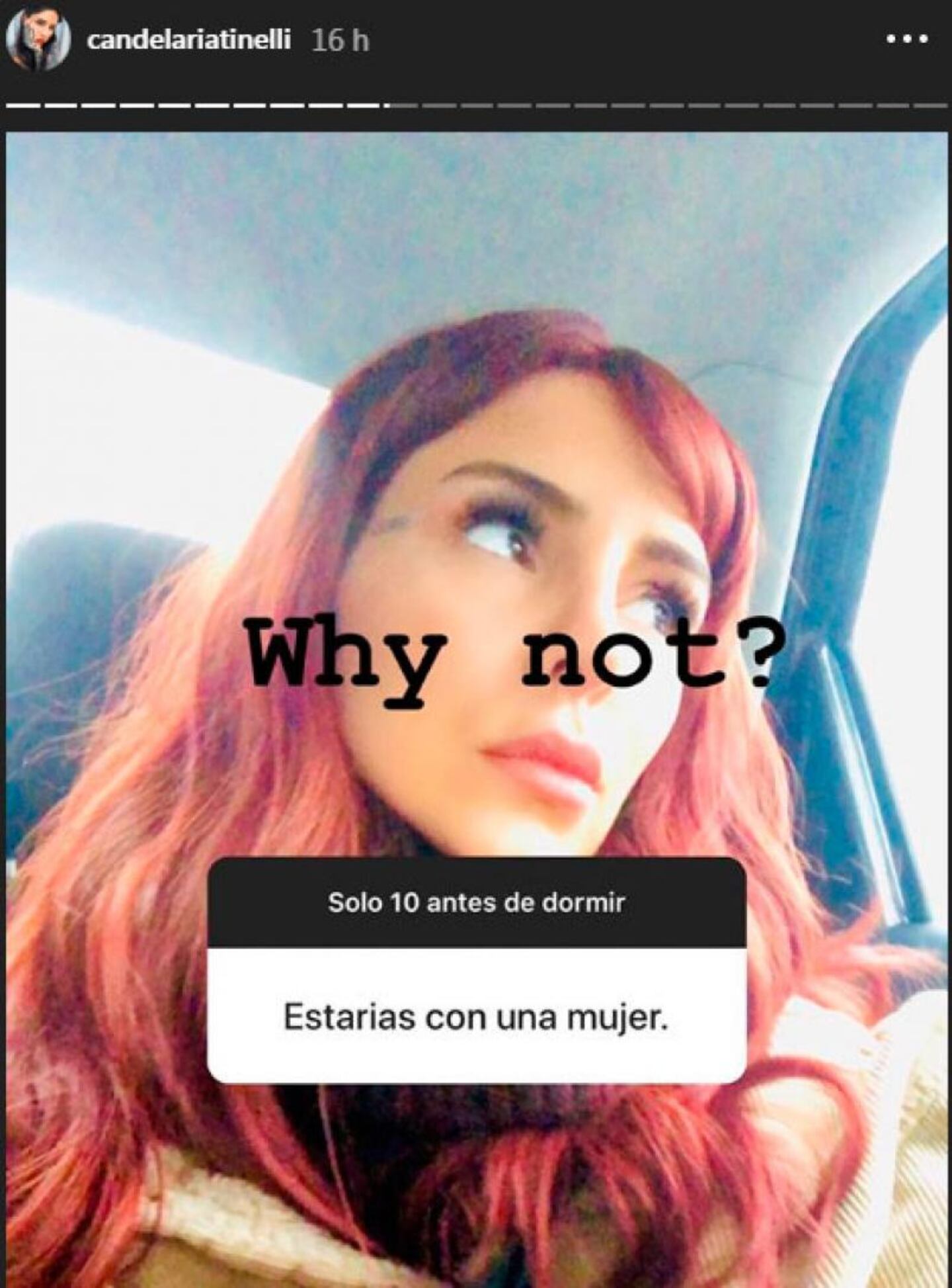 Cande Tinelli se separó de su novio y lo anunció en sus redes sociales |  ElDoce