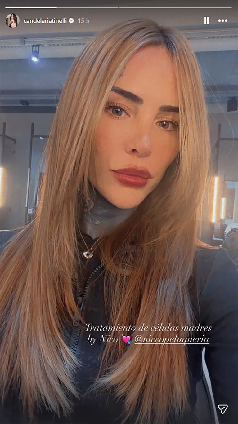 Cande Tinelli sorprendió con una transformación total de look: la foto