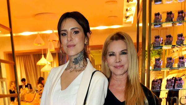 Cande Tinelli y su mamá, Soledad Aquino.