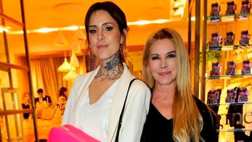 Cande Tinelli y un costado emotivo junto a su madre.