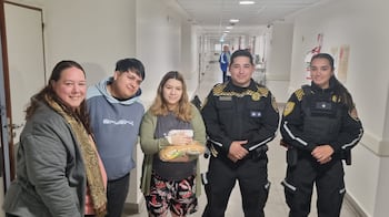 Candela dio a luz en plena Circunvalación.