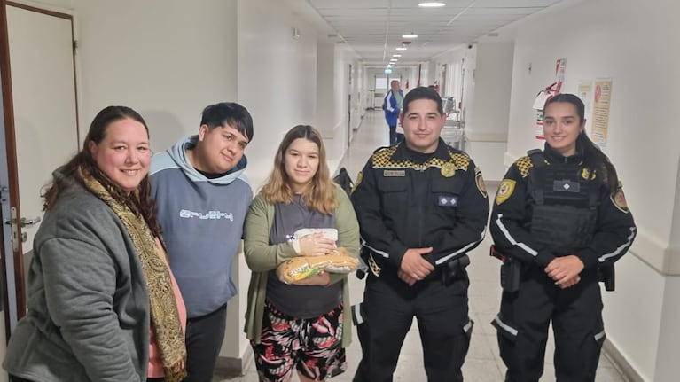 Candela dio a luz en plena Circunvalación.