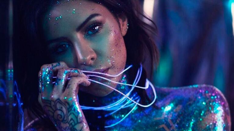 Candelaria Tinelli volvió a mostrar su costado más sensual.