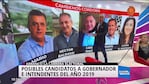 Candidatos a Gobernador e Intendente 2019