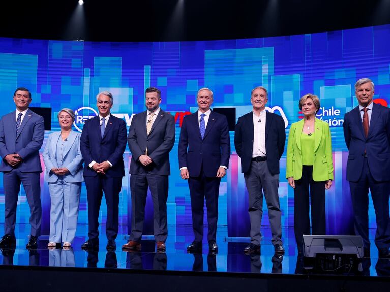 Candidatos en las elecciones presidenciales en Chile.