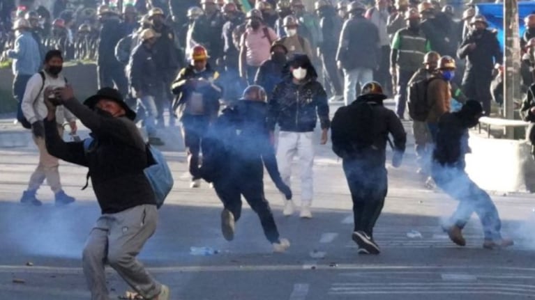 Caos y protestas en Bolivia.