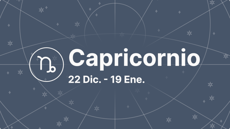Capricornio | 22 Dic. 19 ene.