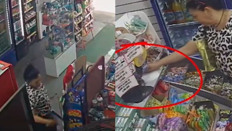 Captaron a una ladrona de kioscos en Córdoba.