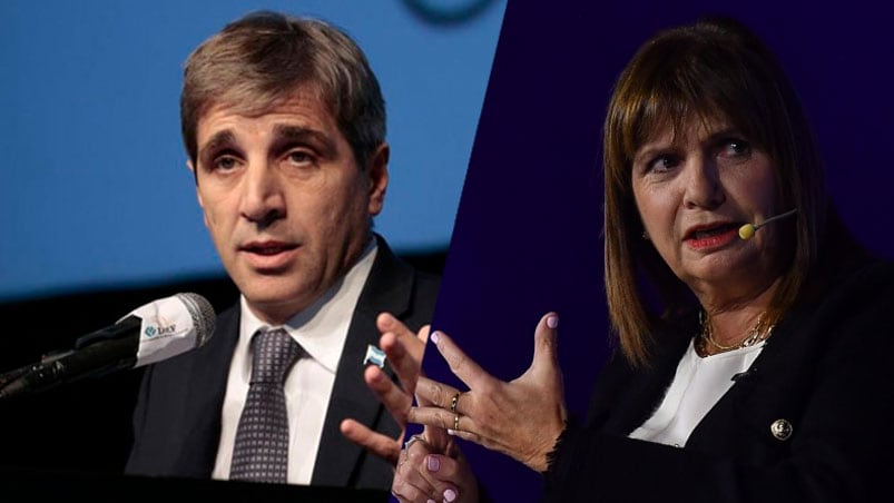 Caputo y Bullrich, dos que ya conformaron el gabinete de Macri. 