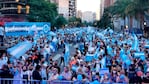 Caravana celeste por el Centro de Córdoba. 