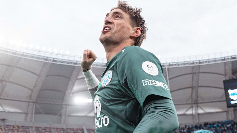 Cardozo, uno de los estandartes del Belgrano campeón.