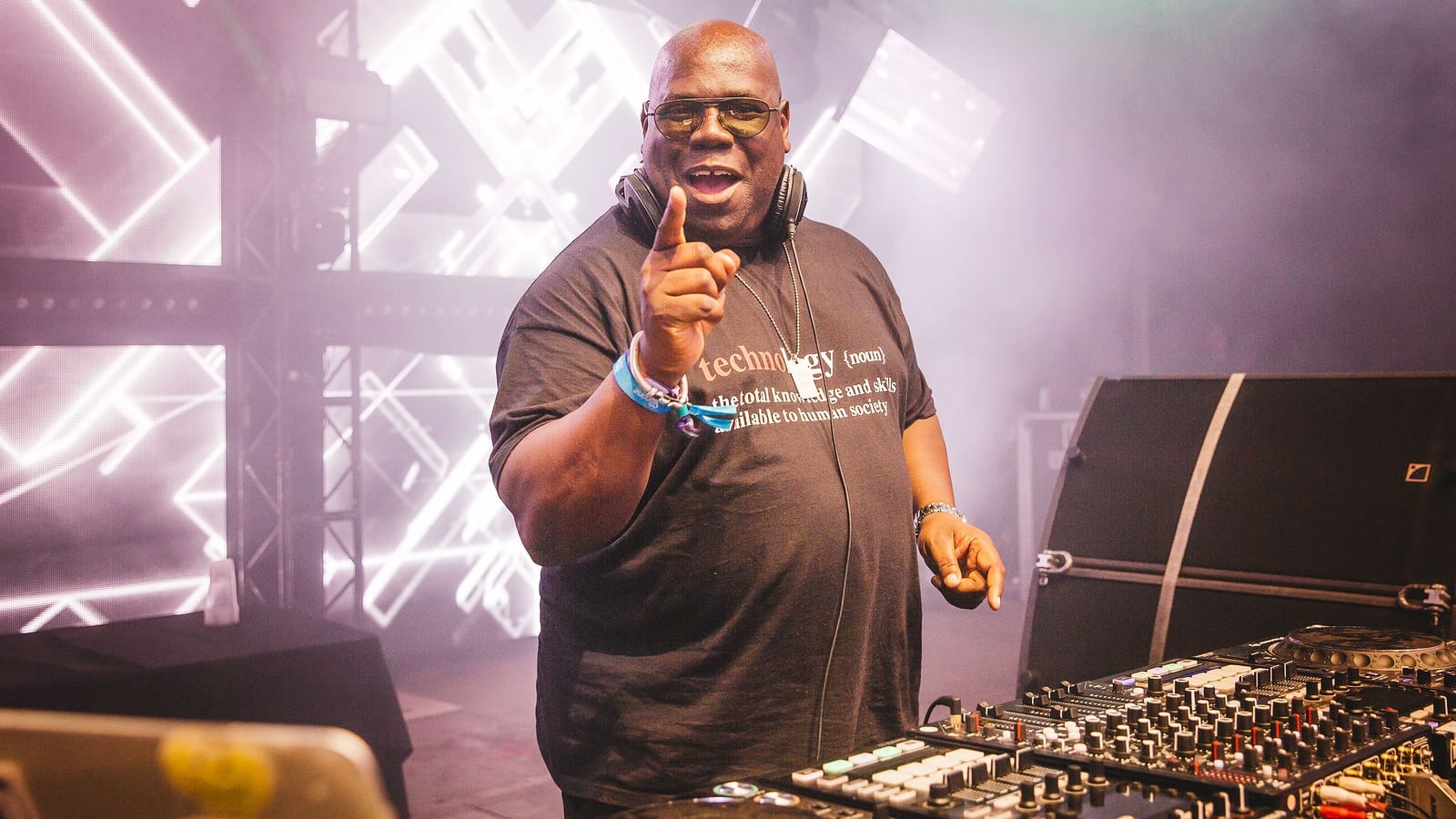 Carl Cox es un exponente de la electrónica británica.