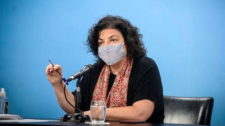 Carla Vizzotti se defendió por las acusaciones por las visitas a internados por Covid.