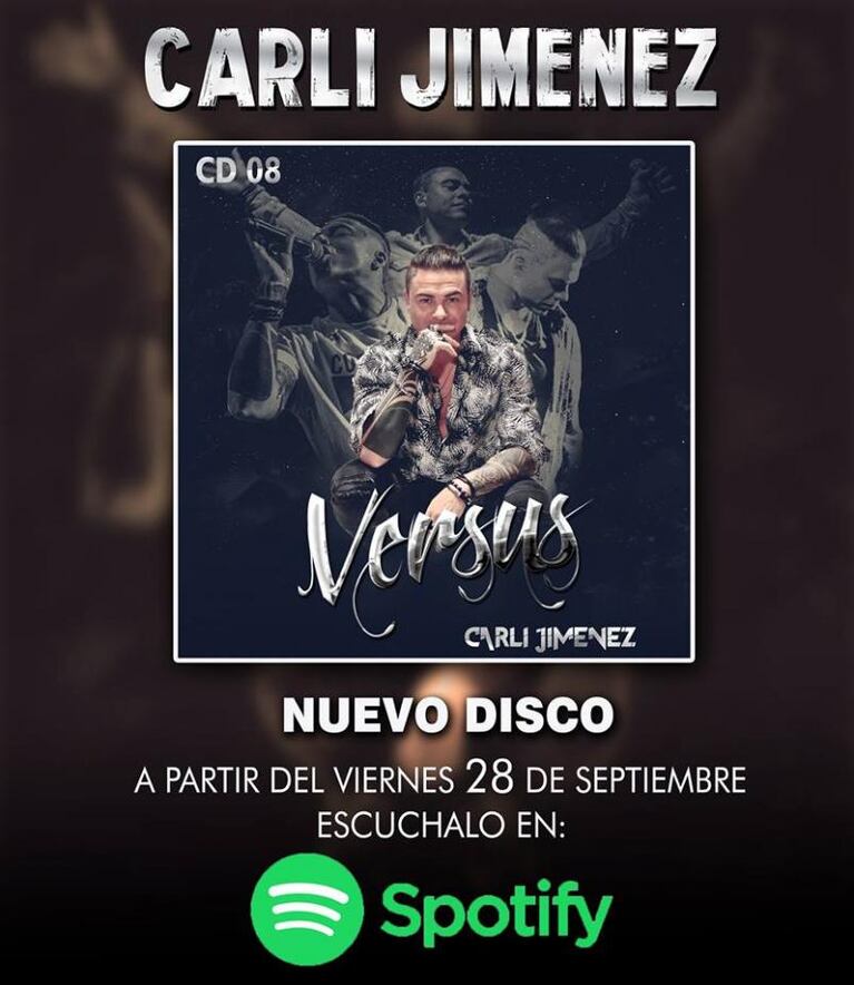 Carli Jiménez presenta su nuevo disco