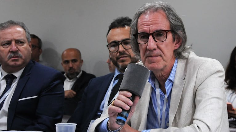 Carlos Galoppo durante el Plenario.