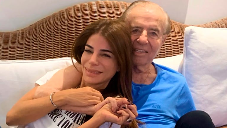 Carlos Menem cumplirá 90 años en el mes de julio. 