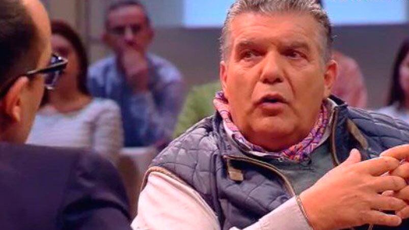 Carlos Paéz hizo emocionar  al conductor del programa de la tv española.