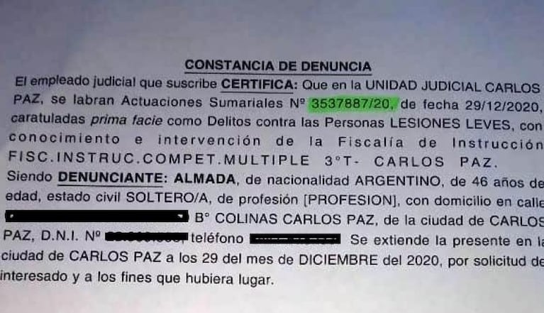 Carlos Paz: habló el empleado despedido por agredir al secretario de Salud