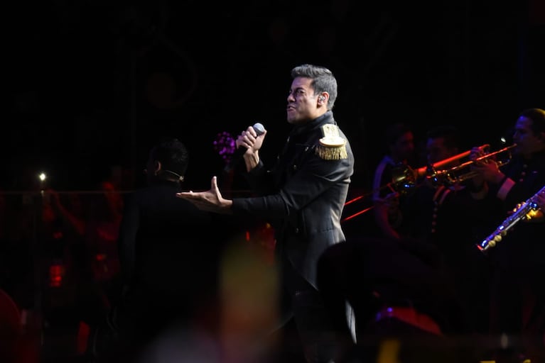 Carlos Rivera brilló en el escenario. Foto: Lucio Casalla / ElDoce.tv