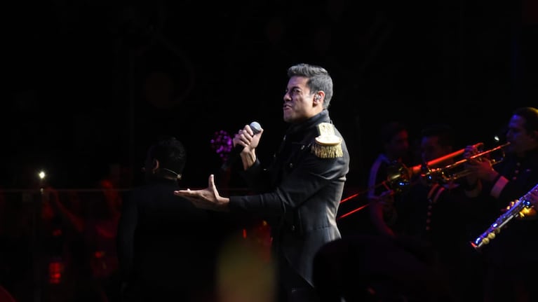Carlos Rivera brilló en el escenario. Foto: Lucio Casalla / ElDoce.tv