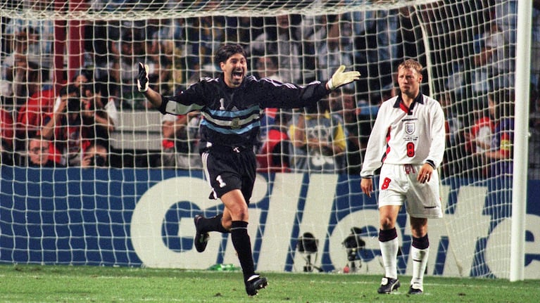 Carlos Roa, héroe ante Inglaterra en el Mundial de Francia 98. Mandatory Credit: Photo by Colorsport/Shutterstock (3127622a)