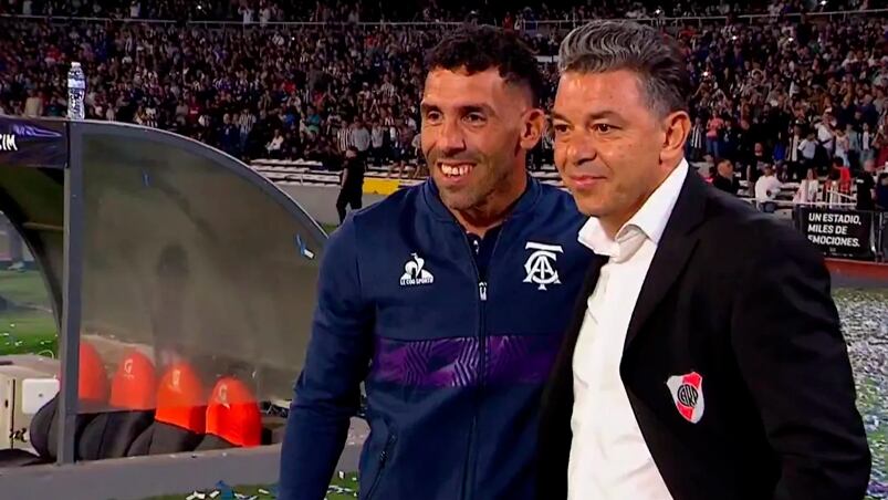 carlos tevez marcelo gallardo