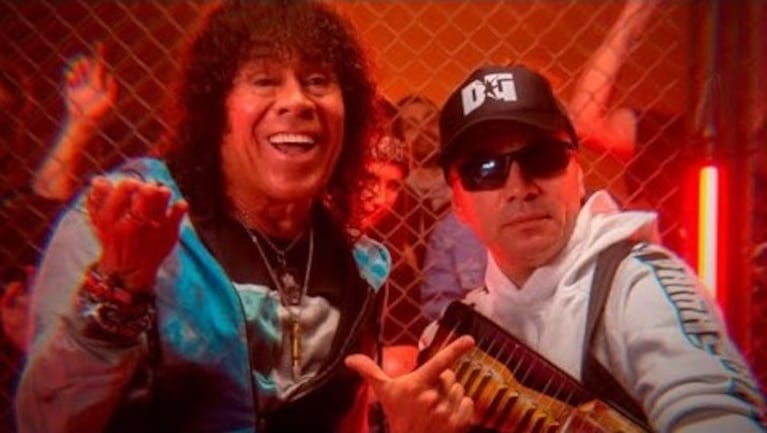 Carlos y Pablito, dos ídolos de la música popular.