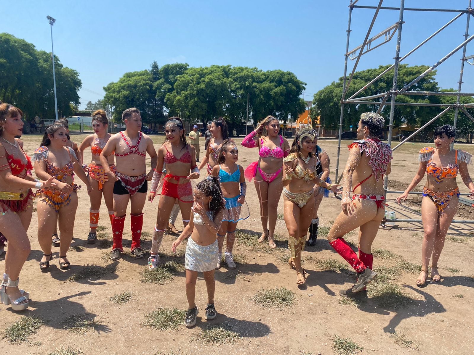 Carnavales en Malvinas Argentinas.