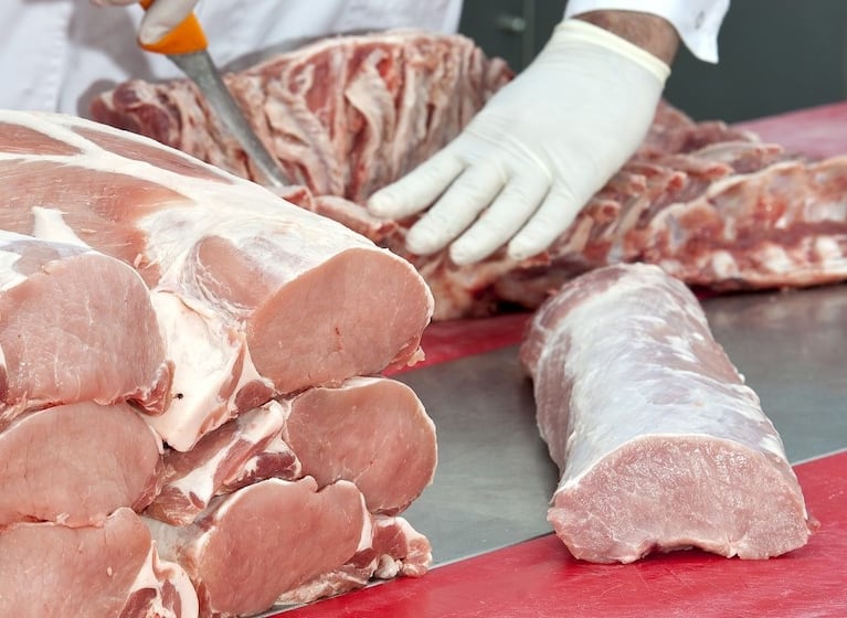 Carne de cerdo.