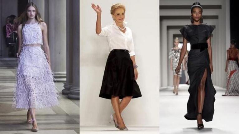 Carolina Herrera criticó a las mujeres maduras