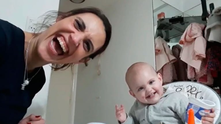 Carolina y el milagro de su beba, Angelina. 