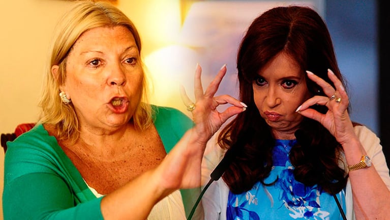 Carrió renovó sus denuncias contra CFK.