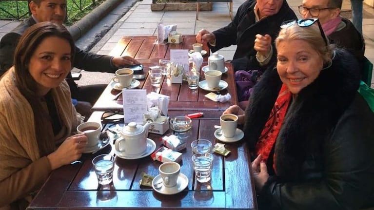 Carrió y sus amigos pagaron 300 pesos por la consumición y solo dejó 5 de propina.