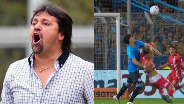 Caruso Lombardi le sumó polémica a la eliminación de Belgrano en la Copa Argentina.