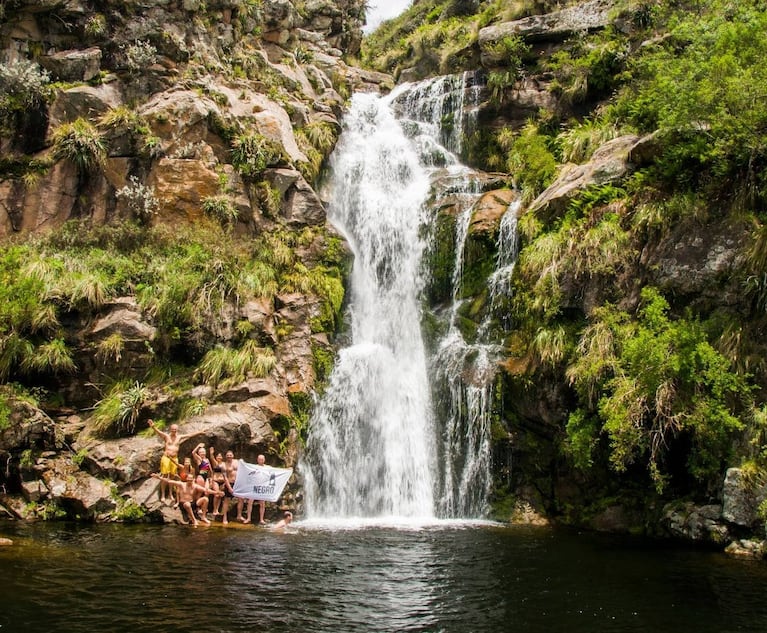 Cascada el Maitén en Copina