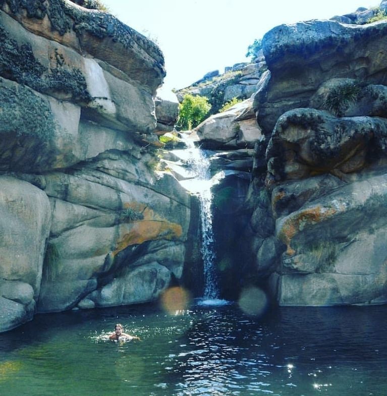 Cascada Las Bandurrias, una de las joyas de Characato.