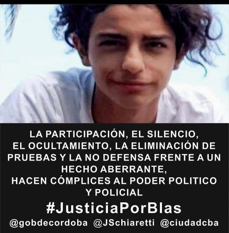Caso Blas Correas: pusieron carteles dentro del Panal pidiendo justicia