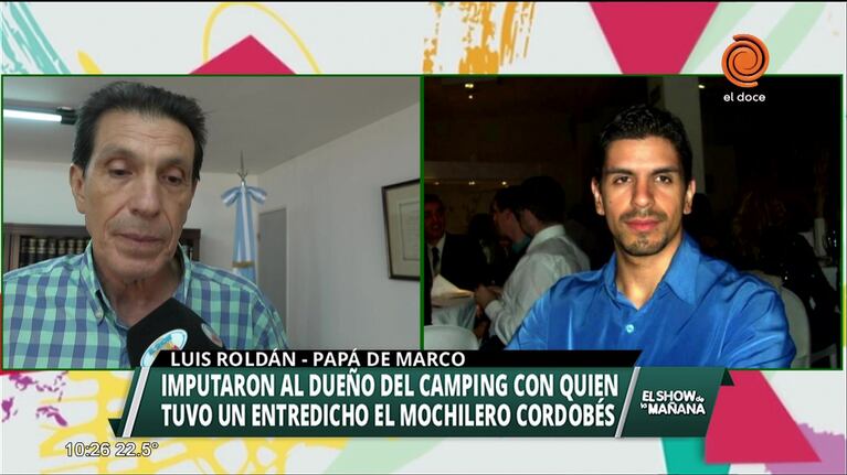 Caso Marco Roldán: Imputan a dueño de camping
