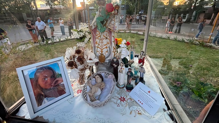 Catalina y un especial recuerdo en la plaza que lleva su nombre.